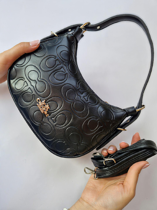 کیف دوشی زنانه طرح برجسته کوچ کد 48